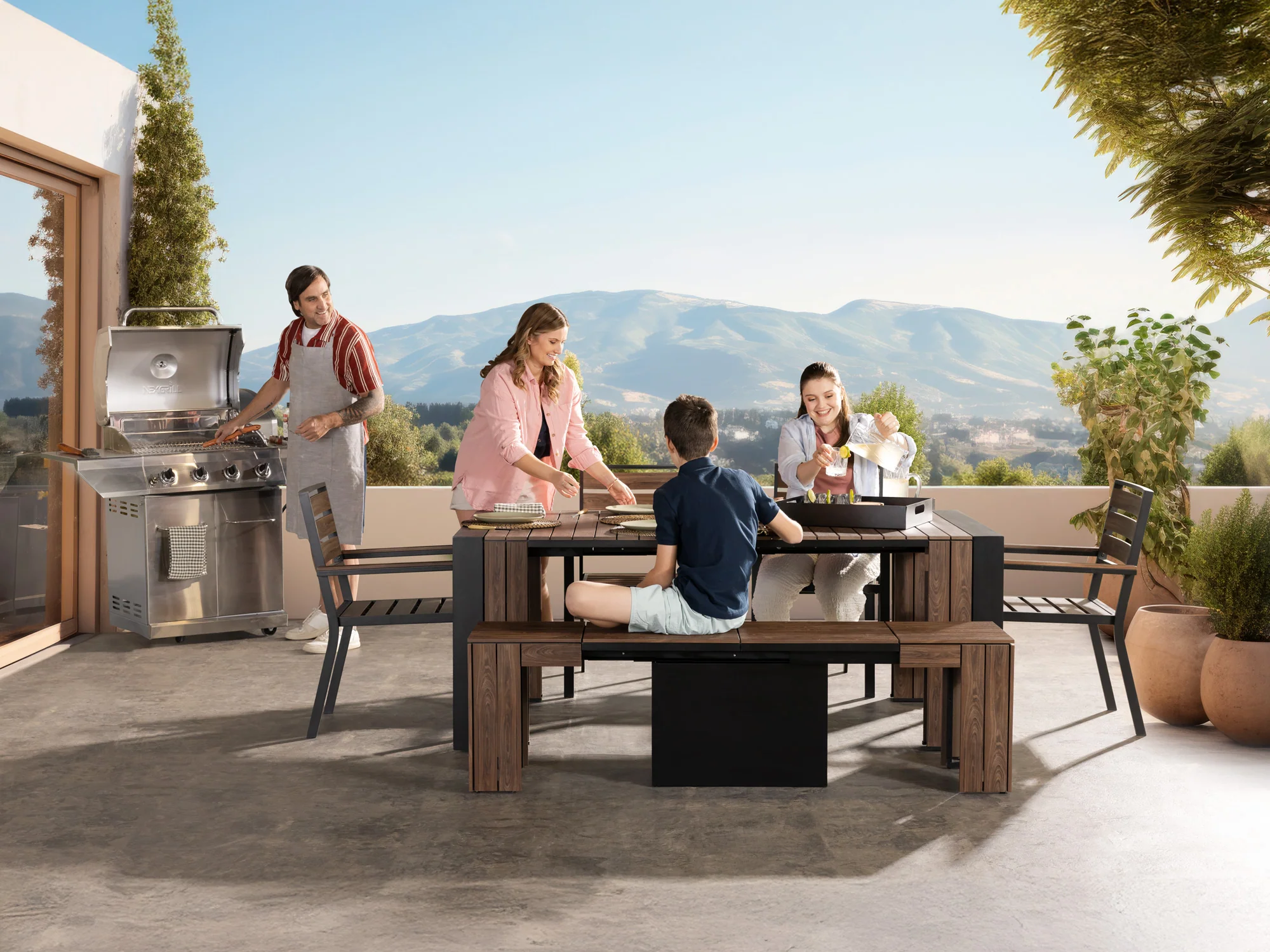 Outdoor Dining Set - The Host - Image 24