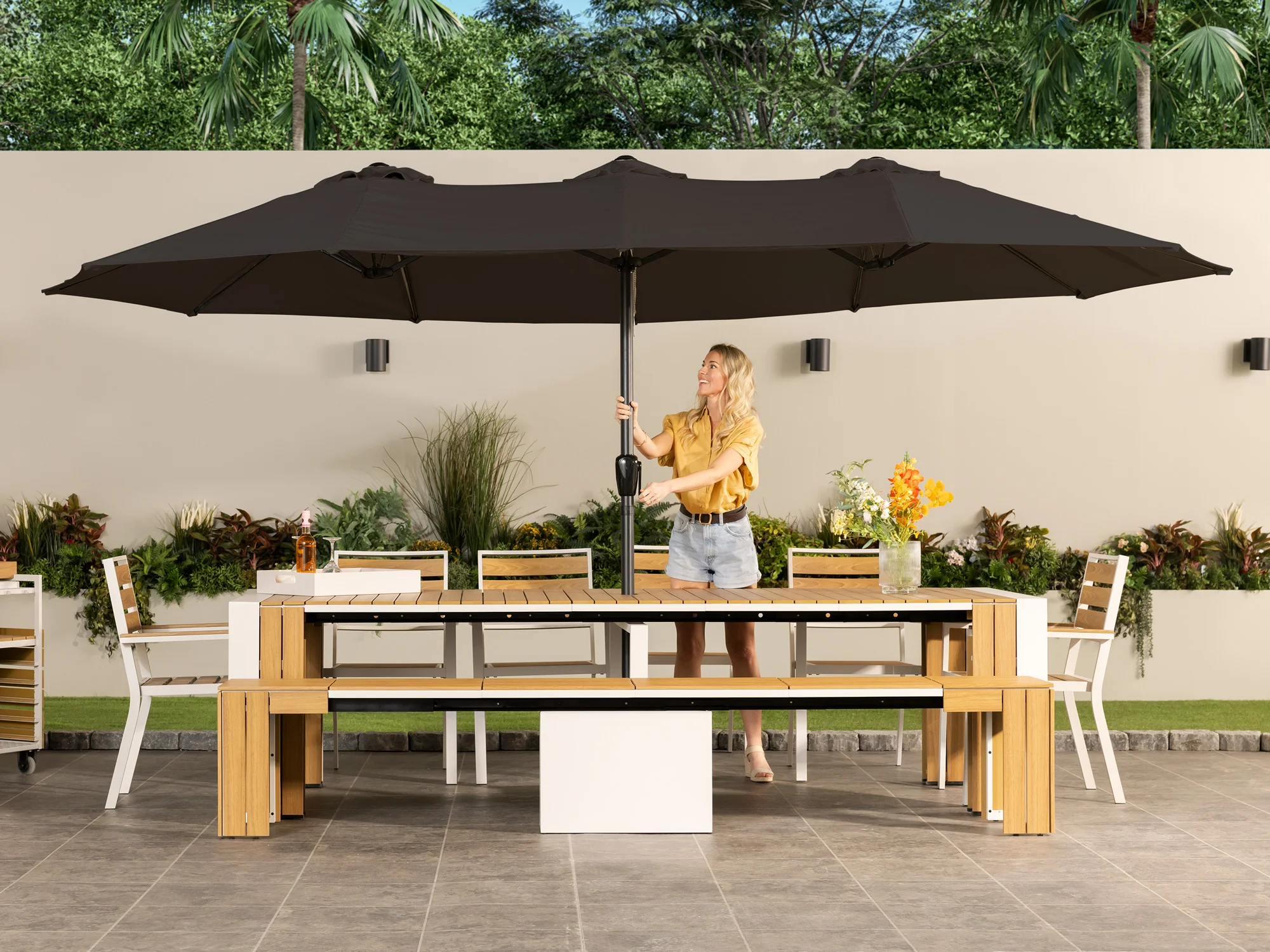Transformer Outdoor Patio Umbrella - Image 16