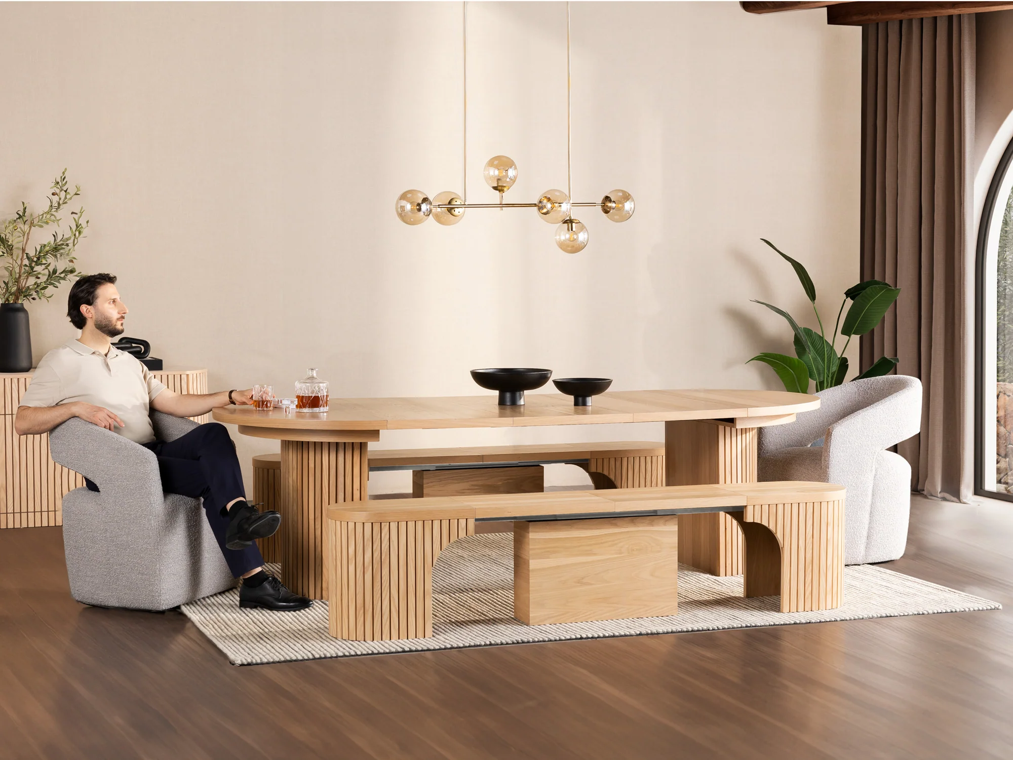 Round Dining Set - The Gathering - Image 8