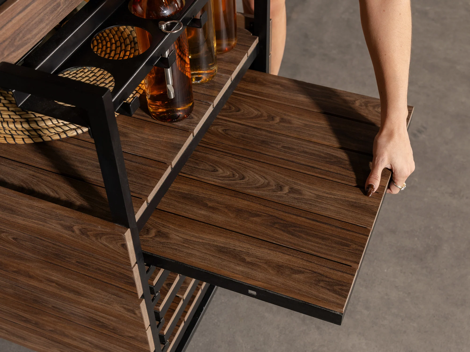 Transformer Outdoor Bar Cart - Panel Storage (Copy) - Image 8