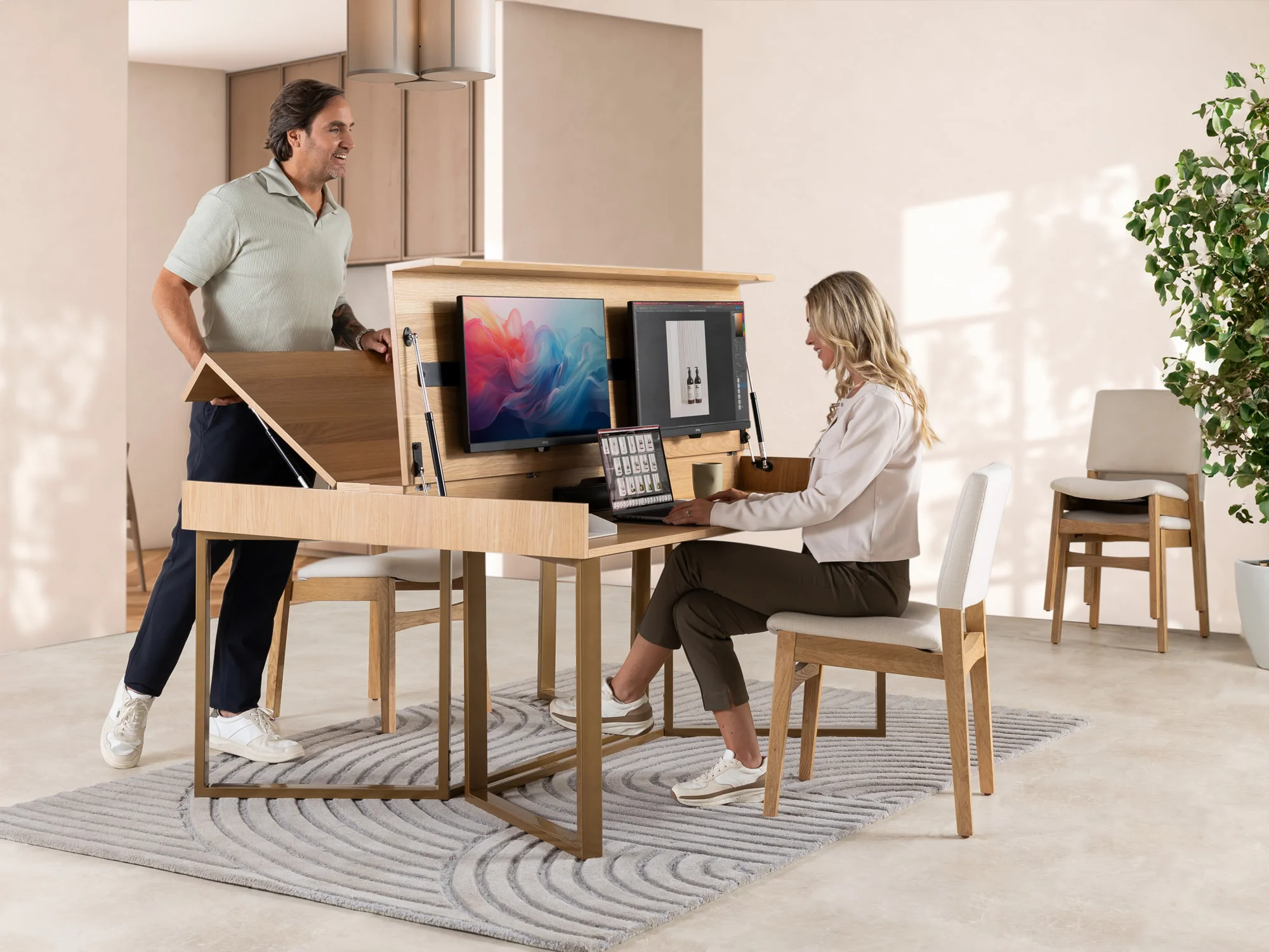 Table to Desk Double - The Savouring - Image 3